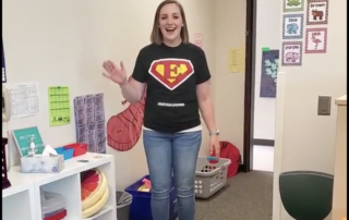 A teacher at Eisenhower gives a tour screenshot fo video