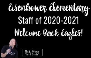 Eisenhower Elementary staff of 2020-2021. Welcome back, eagles!